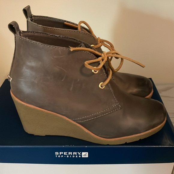 Sperry Harlow Graphite sz 8 - Picture 4 of 5